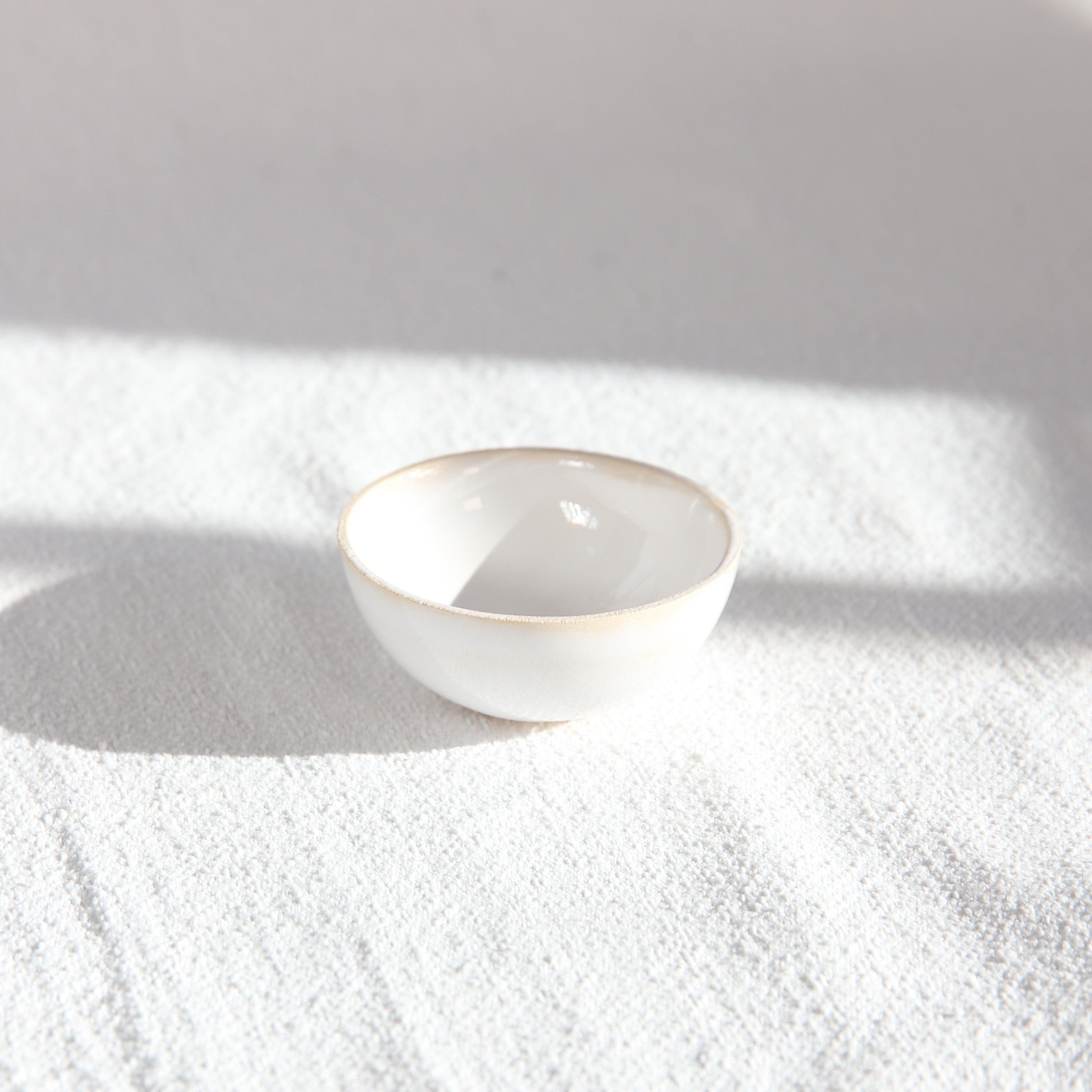 Minischälchen Pure White handgemacht Keramik