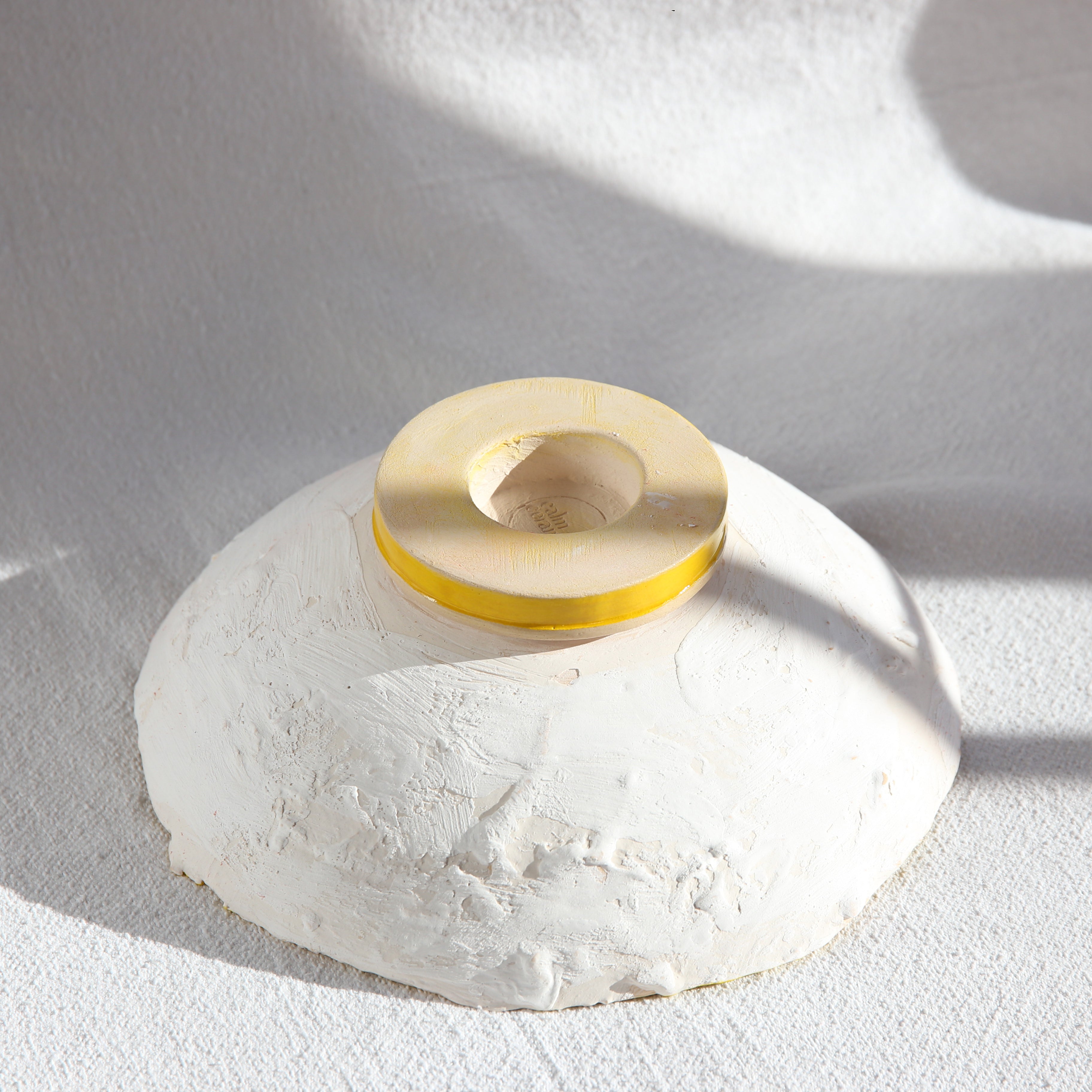 eramikschale Lemon von oben zeitloses Design