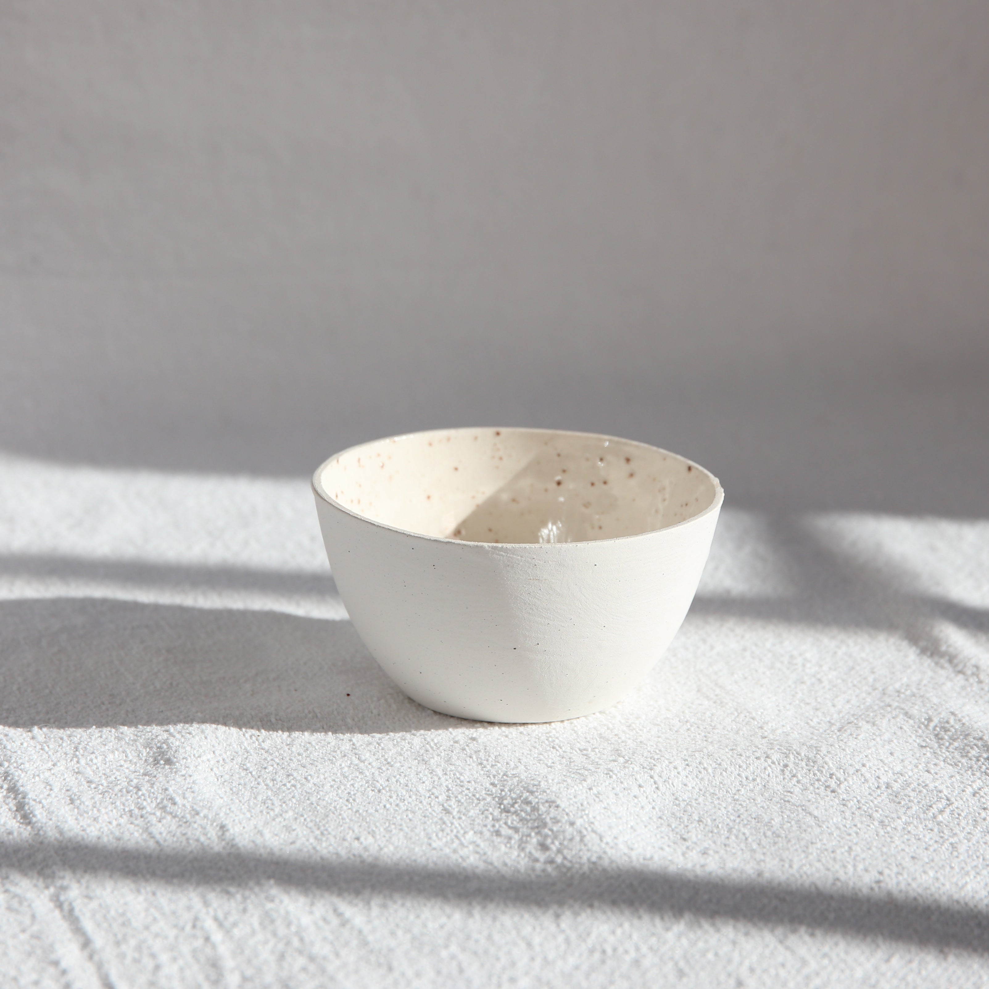 Snackschälchen Speckled Cream mit Sprenkelglasur